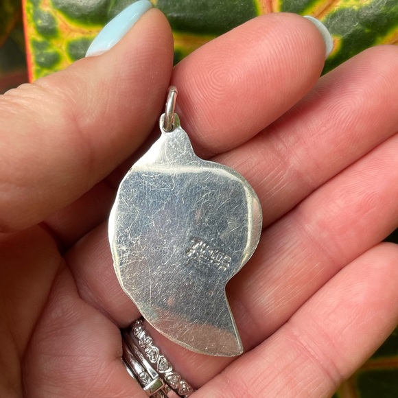 Mother of Pearl Sterling Silver pendant - Picture 8 of 10